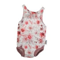 Sommerstrampler Musselin Blumenmeerl 74/80