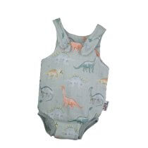 Sommerstrampler Musselin Dinoliebe  74/80