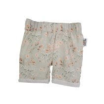 Kurze Shorts Musselin Blümchen sand 86/92