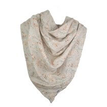 Tuch für Mama Musselin Blümchen sand