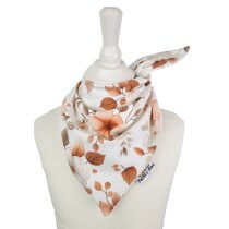 Halstuch zum Binden Herbstblumen