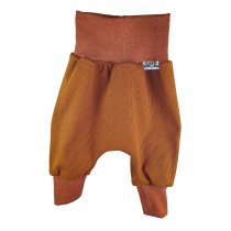 Pumphose Feinripp zimt