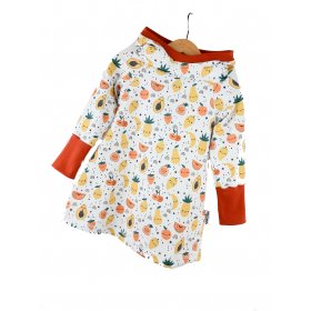 Hoodiekleid Fruitparty