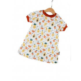 Kurzarmkleid Fruitparty