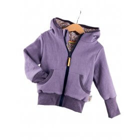 INDIVIDUELL LEINENJACKE flieder