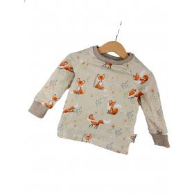 Langarmshirt Fuchsi creme