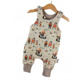 Strampler Wikinger sand