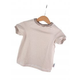 T-Shirt Streifen beige