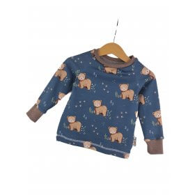 Langarmshirt Bären dunkelblau