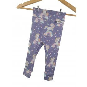 Leggings Einhörner flieder