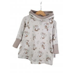 Hoodiekleid Waldfüchse
