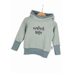 Hoodie Einfach Nö mint