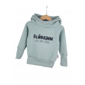 Hoodie Blödsinn all Day long-Patch mint