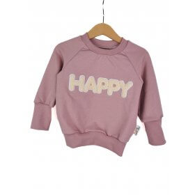 Pullover Happy-Patch altrosa
