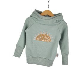 Hoodie Sunshine-Patch mint
