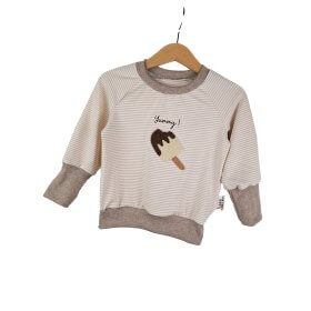 Pullover Eis-Patch sand