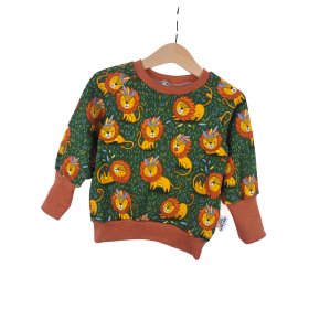 Pullover Löwe tanne