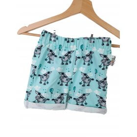 Kurze Shorts Esel mint
