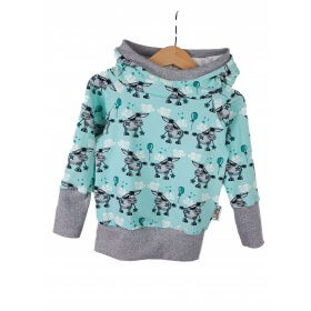 Hoodie Esel mint