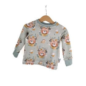 Langarmshirt Bienenbär