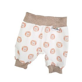 Kurze Hose Musselin Löwe