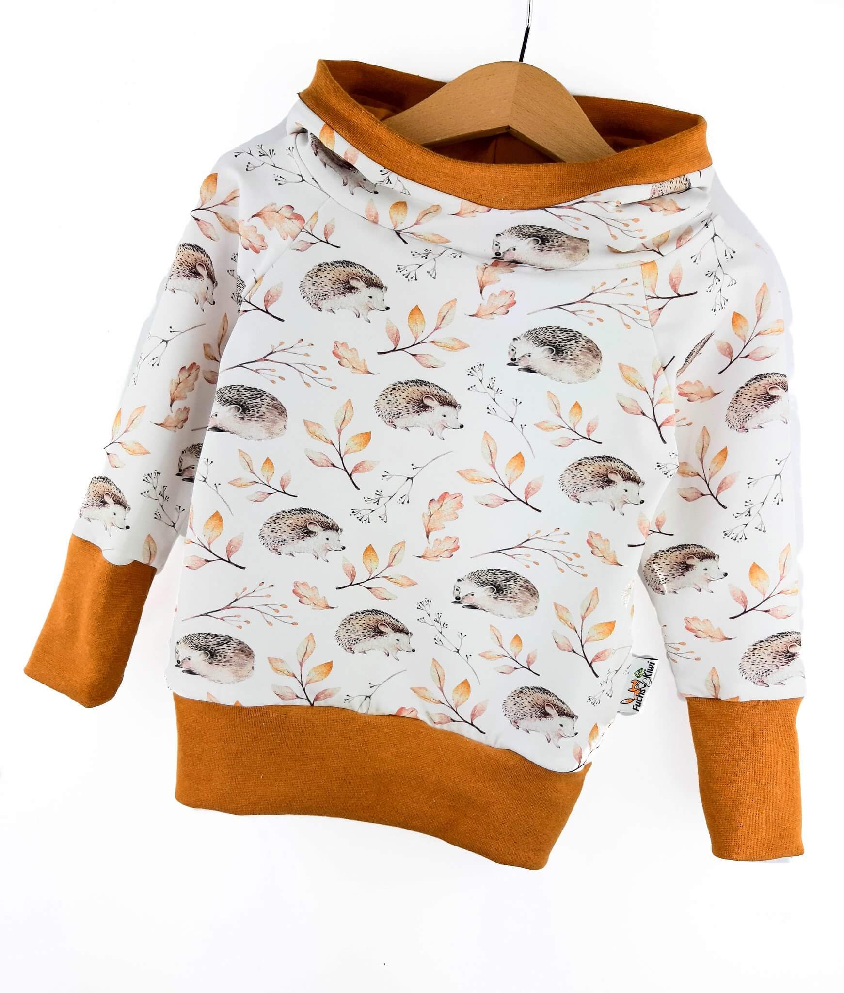 Hoodie Herbstigel rost