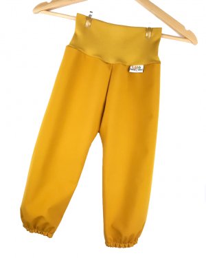 Softshellhose senfgelb
