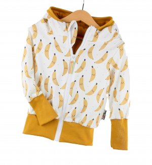 Sweatjacke Bananen