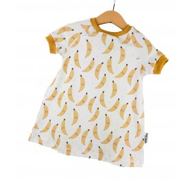 Kurzarmkleid Bananen
