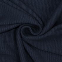 Feinripp dunkelblau