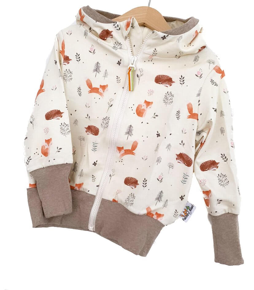 Sweatjacke Fuchs & Reh