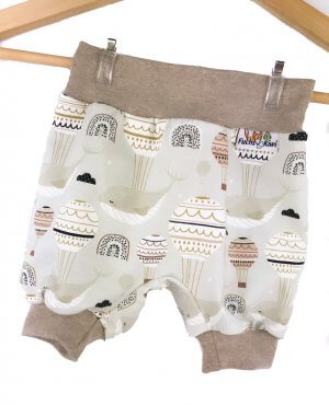 Kurze Hose Flying Whale sand