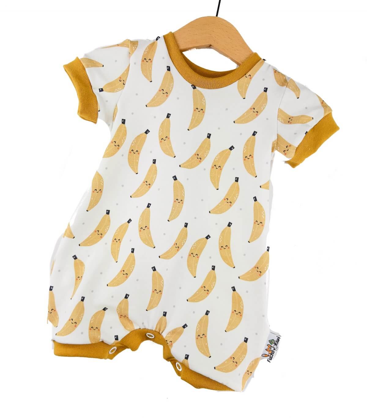 Einteiler kurz Bananen