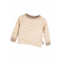 Langarmshirt Feinripp Leo creme