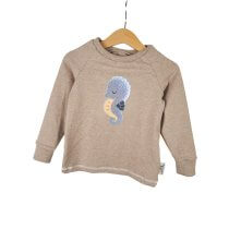 Langarmshirt Seepferdchen-Patch sand
