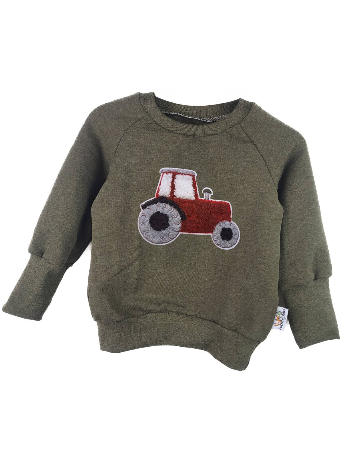 Traktor rot-Patch khaki Outfit