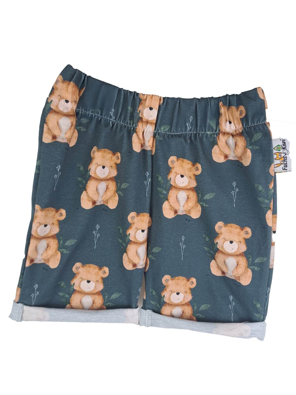 Kurze Shorts Teddybär