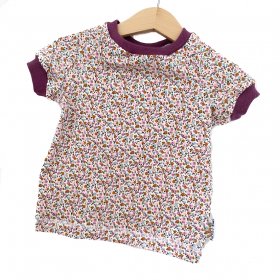 T-Shirt Blümchen Flieder