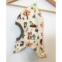 Schlupfmütze Fuchs & Kiwi Waldtiere 38-40