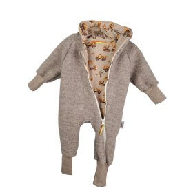 Walkoverall sand meliert mit Baustelle sand