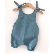 INDI+Einteiler Leinen altmint 98/104