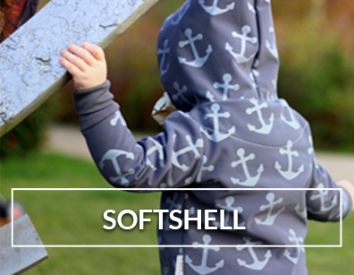 Selbstgenähte Softshell