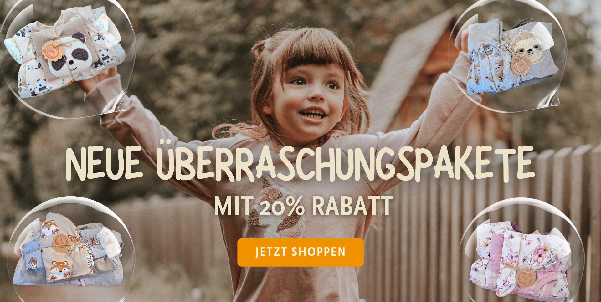 20% auf unsere Ü-Pakete